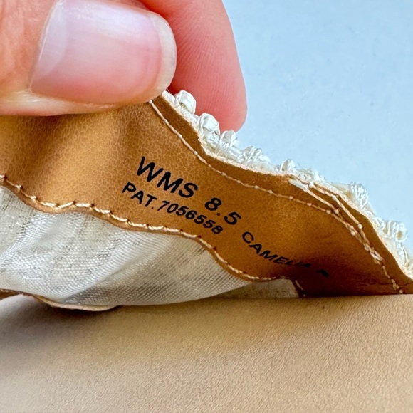 Dolce Vita Caster Sandals Pearl Beachy Coastal Slip On Shoes Platform Womens 8.5 - Picture 11 of 13